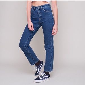 The Ragged Priest indigo Cougar Mom Jeans